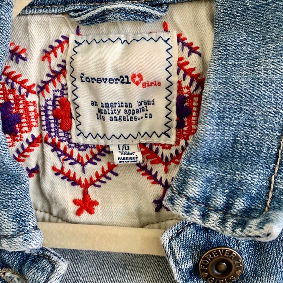 Girls Jean Jacket - Picture 3 of 3